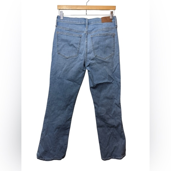 MADEWELL | mid rise kick out jean denim blue jeans 28 - Picture 2 of 5